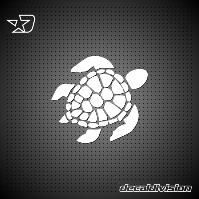 Turtle Silhouette Sticker